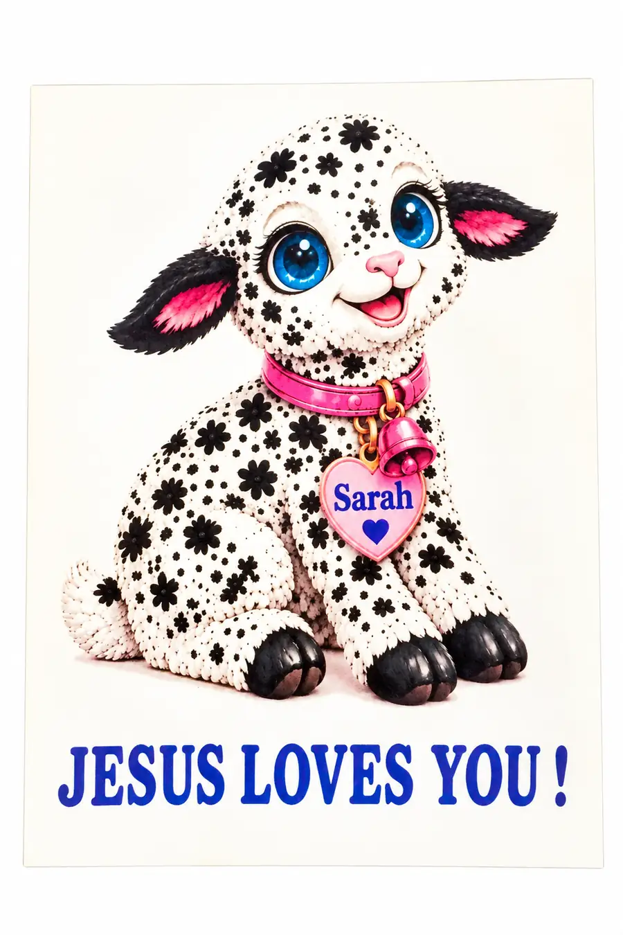 Jesus Loves You ! Stickers: Sarah the Baby Sheep: My Shepherd, Jesus's Birth. The Christmas Story Edition.